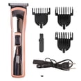 thumbnail image 2 of Electric Hair Trimmer, Rechargeable US Plug 110-220V Professional Powerful Portable Cordless Barber Trimmer  For Home, 2 of 8