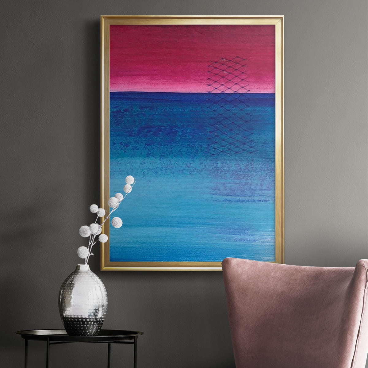 Gently Oppose I Premium Framed Print, in Gold, Black, or Silver - Ready to Hang