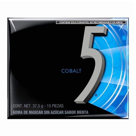 Goma de mascar Five sabor menta 37.5 g