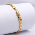 thumbnail image 3 of Collar de pareja Hip Hop dorado Yashi 20 pulgadas, 3 of 5