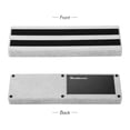 thumbnail image 4 of Rockhouse Compact RPB-3 Pedal Board with Customizable Design for Musicians, Lightweight Engineering Plastic, 50x15x4.5cm, Includes Linking Tapes and Cable Management Holes, 4 of 6
