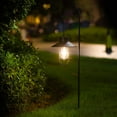 thumbnail image 3 of 2 Pack Hanging Solar Lights with Shepherd Hook Metal Waterproof, 3 of 3