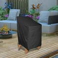 thumbnail image 6 of Gazechimp Folding Chairs Cover Drawstring Waterproof Furniture Protector Heavy Duty Garden 120x66x73x84cm, 6 of 8