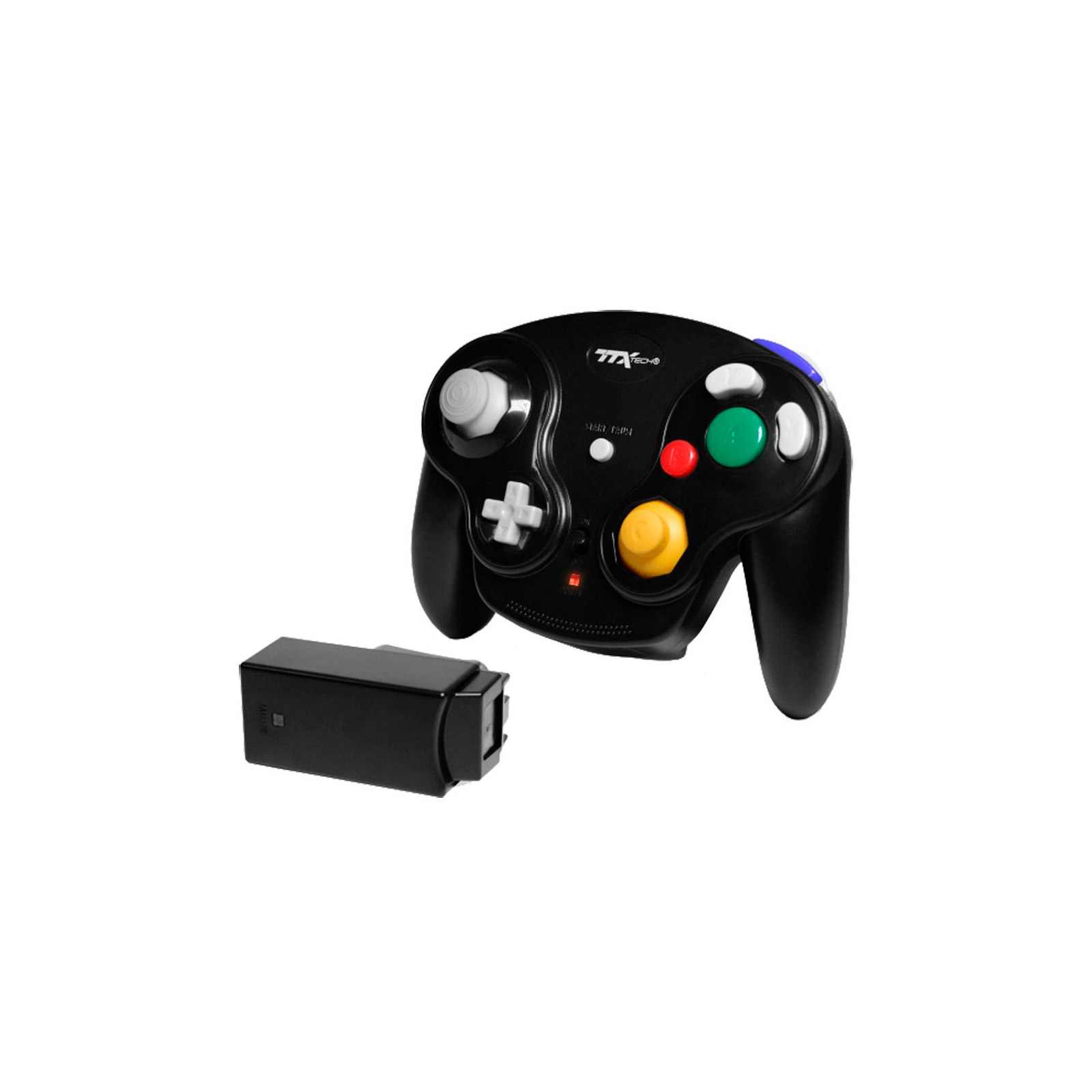 Innex Wavedash Wireless Controller GameCube/Wii/Wii U Black Refurbished