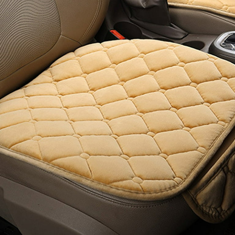 Car Seat Cover Cushion Winter Car Luxurious Warm Car Seat Covers Warm Plush  Universal Car Seat Cover Car Plush Seat Cover Protector Front Seat Rear Seat  Cushion Pad Universal Car Accessories For