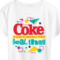 thumbnail image 3 of Coca-Cola - Retro - Coke Can't Beat The Real Things - Women's Short Sleeve Graphic T-Shirt, 3 of 5