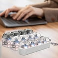 thumbnail image 6 of LED Light Up Keyboard Clicks Toy 4Key Keycap Tester Keychain For Anxiety Relief, 6 of 13