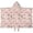 Princess and Unicorn, variant on Princess and Fairy Black Pattern Teens Hooded Bath Towel Wrap for Ages 3 To 12,Quick Dry Lightweight Soft Microfiber Bath Beach Pool,60"x35"
