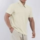 thumbnail image 1 of pstuiky camisetas de hombre, Camiseta deportiva informal de manga corta con cuello redondo y rotos para hombre. ropa de hombre xl, 1 of 5