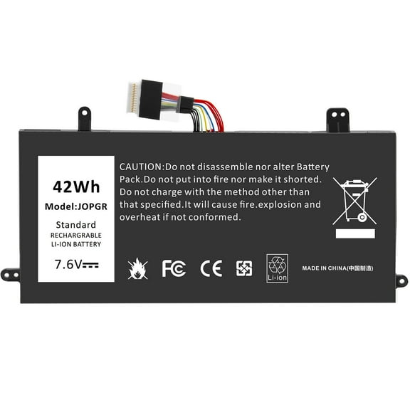 7.6V-42Wh J0PGR Battery for Dell Latitude 5285 5290 2-in-1 Series