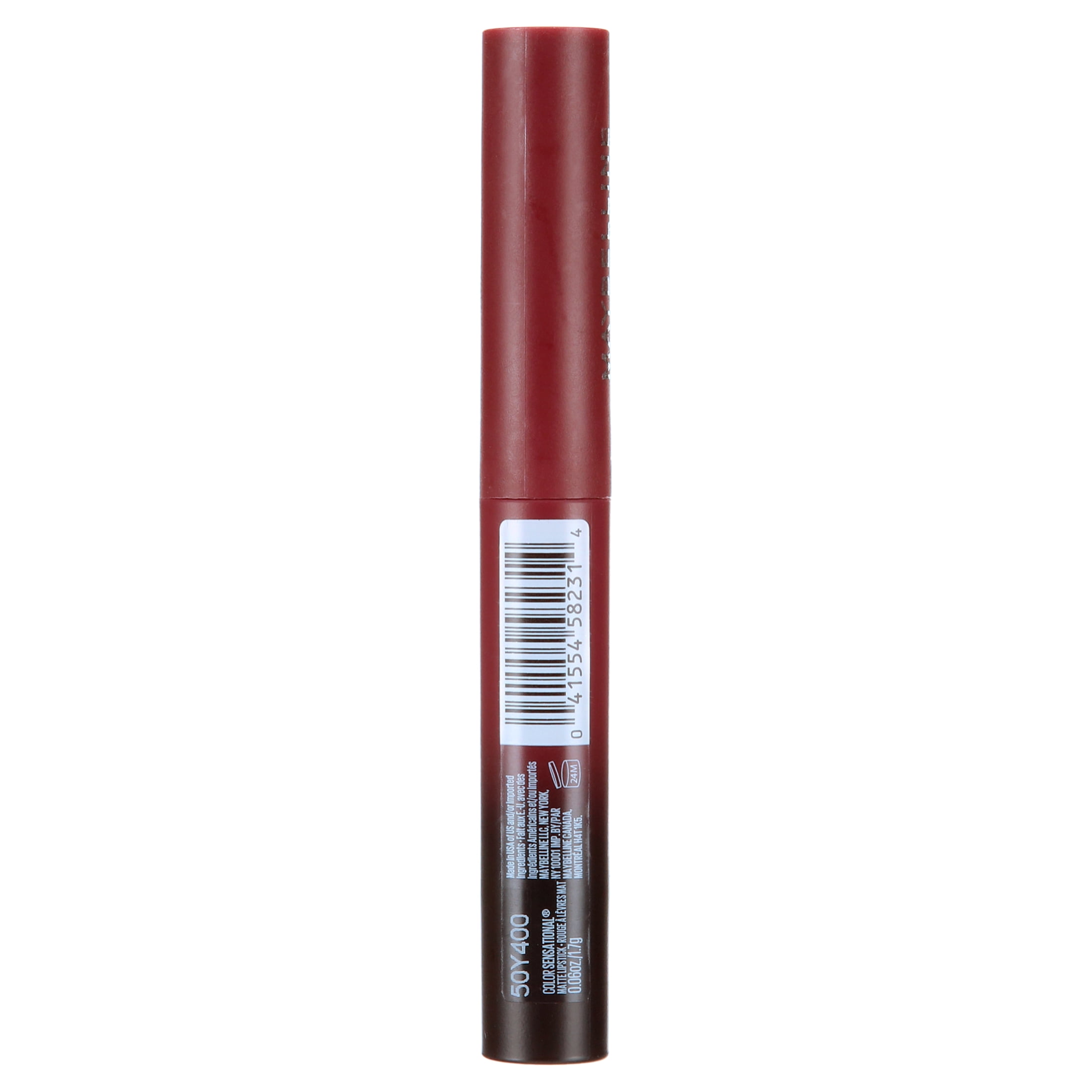 (2 pack) Maybelline Color Sensational Ultimatte Slim Lipstick Makeup, More Berry