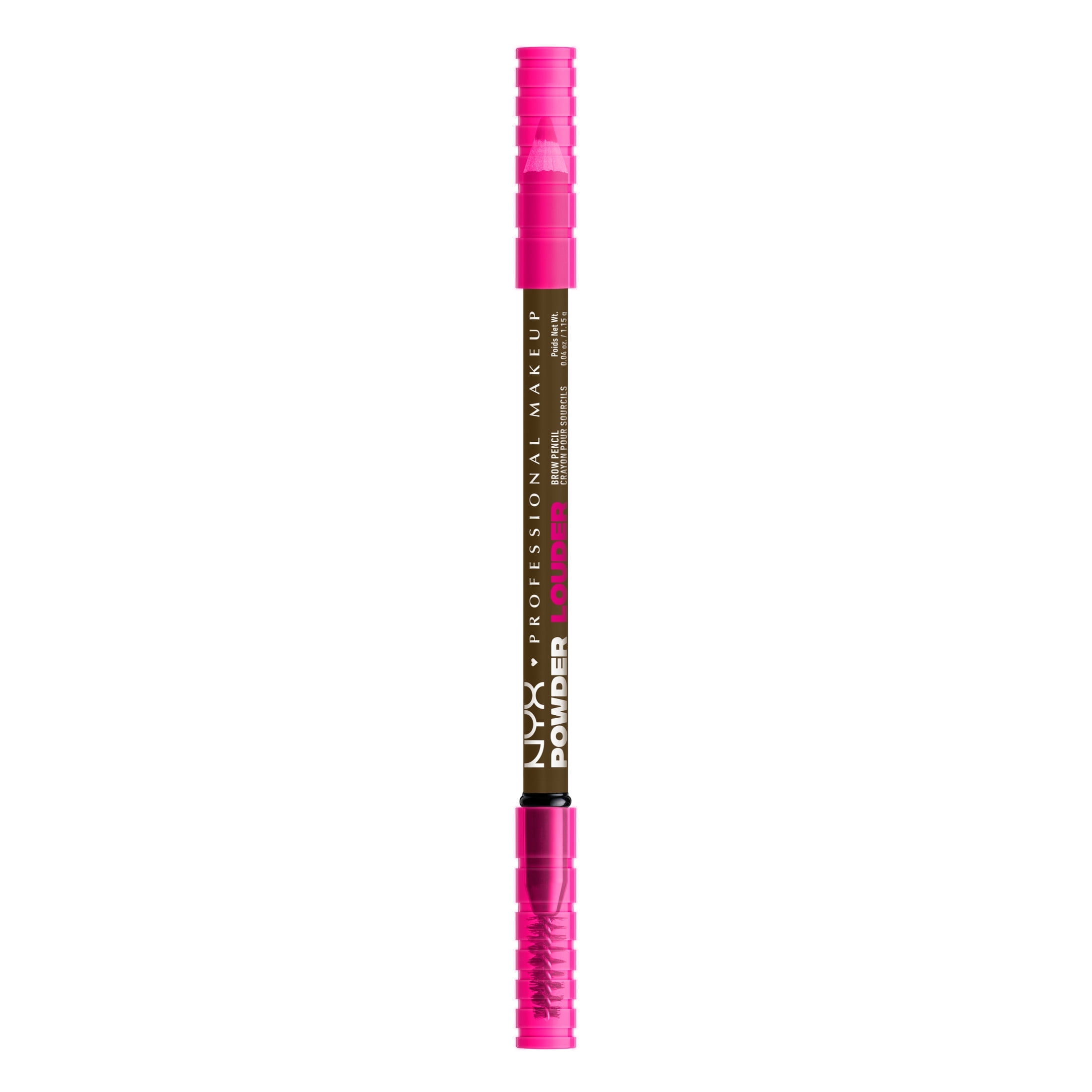(3 pack) NYX Professional Makeup  Powder Louder Brow Pencil, Taupe