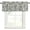 Green, variant on Teal Morocco Style Kitchen Valances for Windows, Vintage Rustic Simple Geometric Art Gray Bathroom Window Valances 42x12 Inch Rod Pocket Window Treatments Valance Curtains for Living Room Bedroom