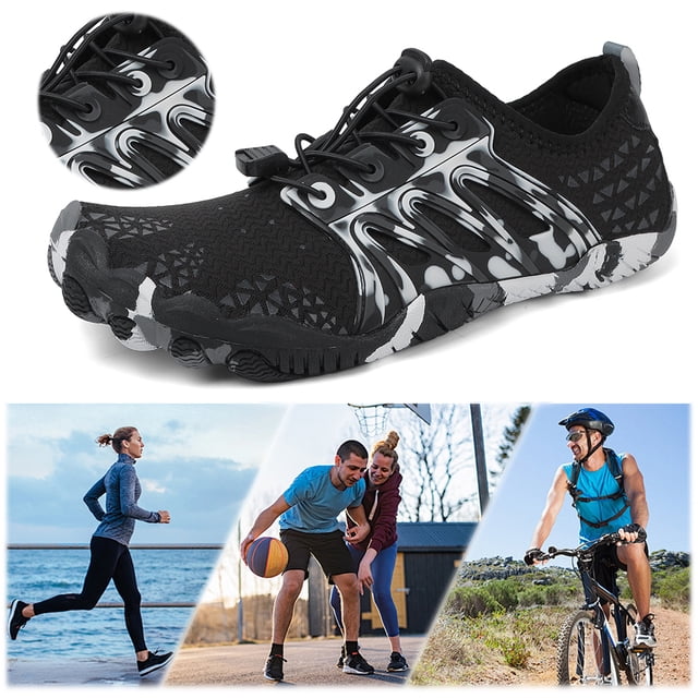 Zapatos Playa Descalzos Antideslizantes Transpirables Secado Rápido para Hombres Y Mujeres