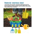 thumbnail image 4 of 5 piezas Herramientas de jardinería suelto Planta de flores en maceta Kit de jardín con de ABS con bolsa de, 4 of 9