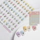 thumbnail image 1 of Colorful Tulips Nail Art Stickers Decals Colorful Tulip Flower Nail Art Sticker 3D Self Adhesive DIY Design Fashion Trend Glamour (2 Sheets), 1 of 4