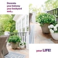 thumbnail image 6 of ZOELNIC Artificial Flowers for Outdoors, 6 Bundles Artificial Outdoor Plants UV Resistant Fake Plastic Flowers for Hanging Planter, Window Box Pot, White, 6 of 15