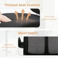 thumbnail image 4 of edx Office Chair, Ergonomic Home Office Desk Chairs, Computer Chair with Comfortable Armrests, Mesh Desk Chairs with Wheels, Black, 4 of 8