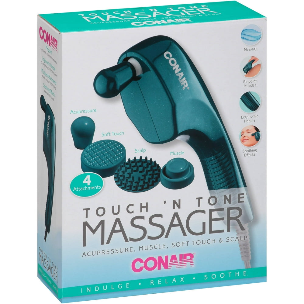conair-touch-n-tone-massager-with-4-attachments-walmart