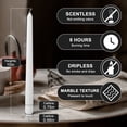 thumbnail image 4 of OSHINE 12 Pack Ivory Taper Candles - 10 Inch White Dripless Candles Sets , Unscented & Smokeless Candles ,8 Hours Long Burning for Wedding,Dinner,Party, and Home Decor Candlesticks, 4 of 7