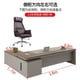 thumbnail image 1 of Mid Century Minimalist Office Desk Storage Vanity Unusual L Shaped Computer Desks Reading Boss Mesa Escritorio Home Furniture My Lux Decor Round, 1 of 27