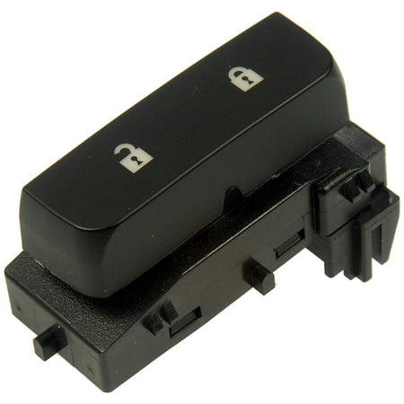 901-119 Driver Side Front Door Lock Switch, ChevroletGMC DriverSide Fits Left Front 20072012 FRONT Interior 746301 Black 746149 Exterior DriverPassenger DOOR Direct.., By Dorman
