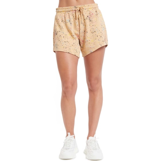 Psk Collective Confetti Print Short Peach Confetti Print M