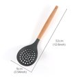 thumbnail image 3 of Cooking Strainer Baking Non Stick Home Kitchen Heat Silicone Skimmer, 3 of 11