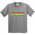 thumbnail image 3 of Inktastic Juneteenth Banner in Red Yellow and Green Youth T-Shirt, 3 of 5