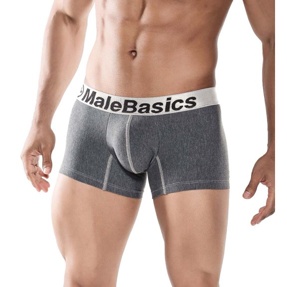 Men's Malebasics MB001 Classic Signature Trunk (Asphalt L)