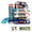 Model A 3 Layers + 6 Carts, variant on Godderr Kids Toddler Toys Parking Lot Building Car Toys Set Breakthrough Adventure Track Light Music Boys Girls Educational Gift for 3-8 Years Old