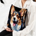 thumbnail image 6 of Corgi Luxurious Velvet Throw Covers Pillow Inserts - Set of 2 Throw Pillows with Unique Patterns - 16x16, 18x18, 20x20 Inches for Home Decor and Gifts, 6 of 6