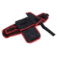 thumbnail image 4 of Tool Bag - 56x16cm Multifunctional Garden Tool Waist Bag Electrician Tools Organizer with Multiple Pockets (Red), 4 of 8