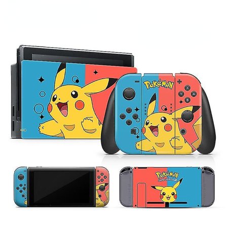 Switch Generation Full Set Full Wrap Panel Skin Sticker - Red And Blue ...