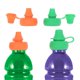 thumbnail image 1 of Tapón para botella KIDDIKAP Sport de silicona resistente a derrames, 1 of 6