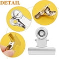 thumbnail image 4 of 1 Set/1 Box Mixed Push Pins Set, Including Clear Plastic Push Pins Silver Metal Pushpin Hook Pushpin Clip Decorative Pushpins Thumb Tacks for Cork Board Office Wall Hanging, 5 Styles, 4 of 7