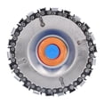 thumbnail image 2 of Grinding Wheel, Wear  High Hardness Easy Installation Compact Chain Disc  for 4in 22 Teeth Angle Grinder for Carpentry for Garden, 2 of 8
