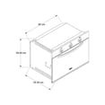 thumbnail image 2 of Horno de Gas Whirlpool WOA301S 32 pulgadas empotrable acero inoxidable antihuellas, 2 of 4