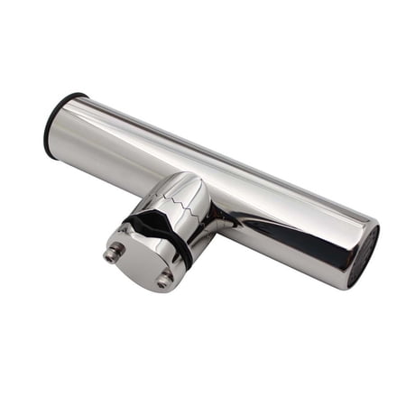 Marine Boat Hardware Fittings Multi-specification Stainless Steel Flat Head Fishing Rod Holder Clamp Tube Fishing Rod Holder Tube 316 Stainless Steel Yacht Marine Hardware Fittings