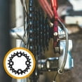 thumbnail image 1 of BESTYASH 1Pack Black Chromium Molybdenum Steel Chainring for Mountain Bike Chainring Disc Sturdy Replacement, 1 of 8