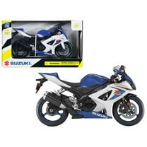 2008 Suzuki GSX-R1000 Blue Bike Motorcycle 1/12 by New Ray