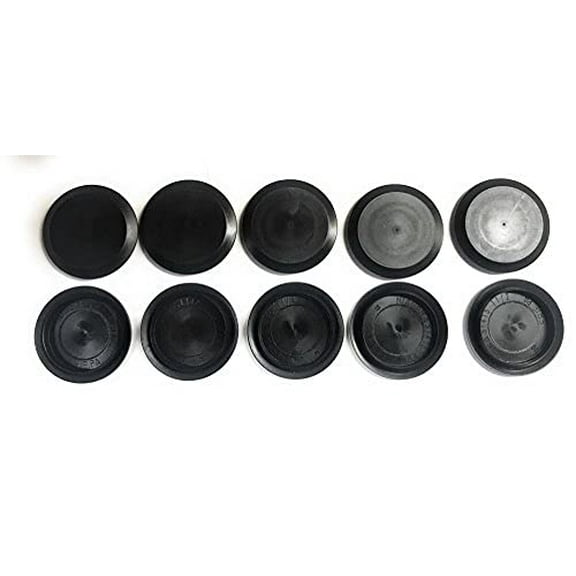 1 1/2" OR 1.50 inch Flush Mount Black Plastic Body and Sheet Metal Hole Plug Qty (10) {Top Secret PDR}