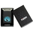 thumbnail image 6 of Zippo Buck Wear™ Use Your Outside Voice Design Black Matte Pocket Lighter, 6 of 6