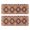 Colorful Geometric Triangle, variant on Kitchen Rugs Sets Of 2,Orange Boho Geometric and Plant Pattern Anti Fatigue Kitchen Mat Rugs Non Slip Washable,Decorative Kitchen Floor Mats for Kitchen,Sink,Laundry,17"X47"