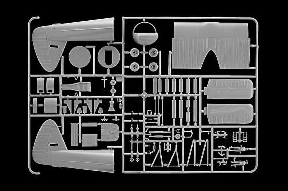Italeri Models AS 51 Horsa MK.I with British Paratroops Airplane Model Building Kits