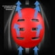thumbnail image 3 of Naiovety Casco de ciclismo Cascos de seguridad para bicicletas Protección para la cabeza Sombrero transpirable Suministros de equitación para Ciclismo Negro METRO, 3 of 6