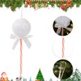 thumbnail image 4 of YIKA Christmas Foam Pendants For Christmas Decoration Christmas Decoration White, 4 of 6