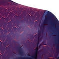 thumbnail image 6 of Jalioing Shiny Satin Shirts for Men Button down Lapel Blouse Shirt Solid Color Long Sleeved Dressy Top (Medium, Purple), 6 of 9