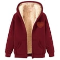 thumbnail image 1 of Veste à Capuche Zippée Chaude pour Femmes pour un Usage Quotidien Décontracté en Automne et Hiver, 1 of 4
