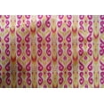 thumbnail image 4 of oneOone Cotton Silk Fabric Stripe & Swirl Ikat Print Fabric By Yard 42 Inch Wide, 4 of 4